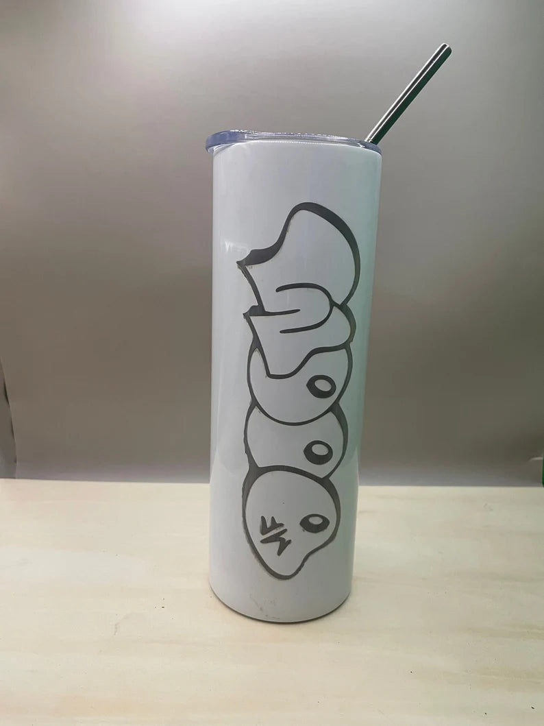 MF DOOM Custom Engraved Tumbler hiphop gift - Too Good Engravings