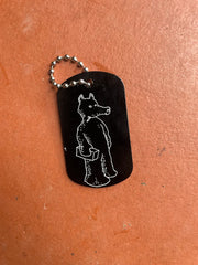 Quasimoto Madlib Dog Tag - Too Good Engravings