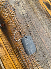 Quasimoto Madlib Dog Tag - Too Good Engravings