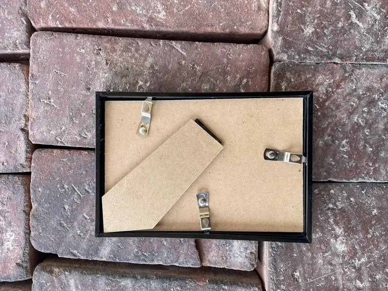 Quasimoto Madlib lord Quas Framed Picture 4x6 hand made LIMTED painted wood cut - Too Good Engravings