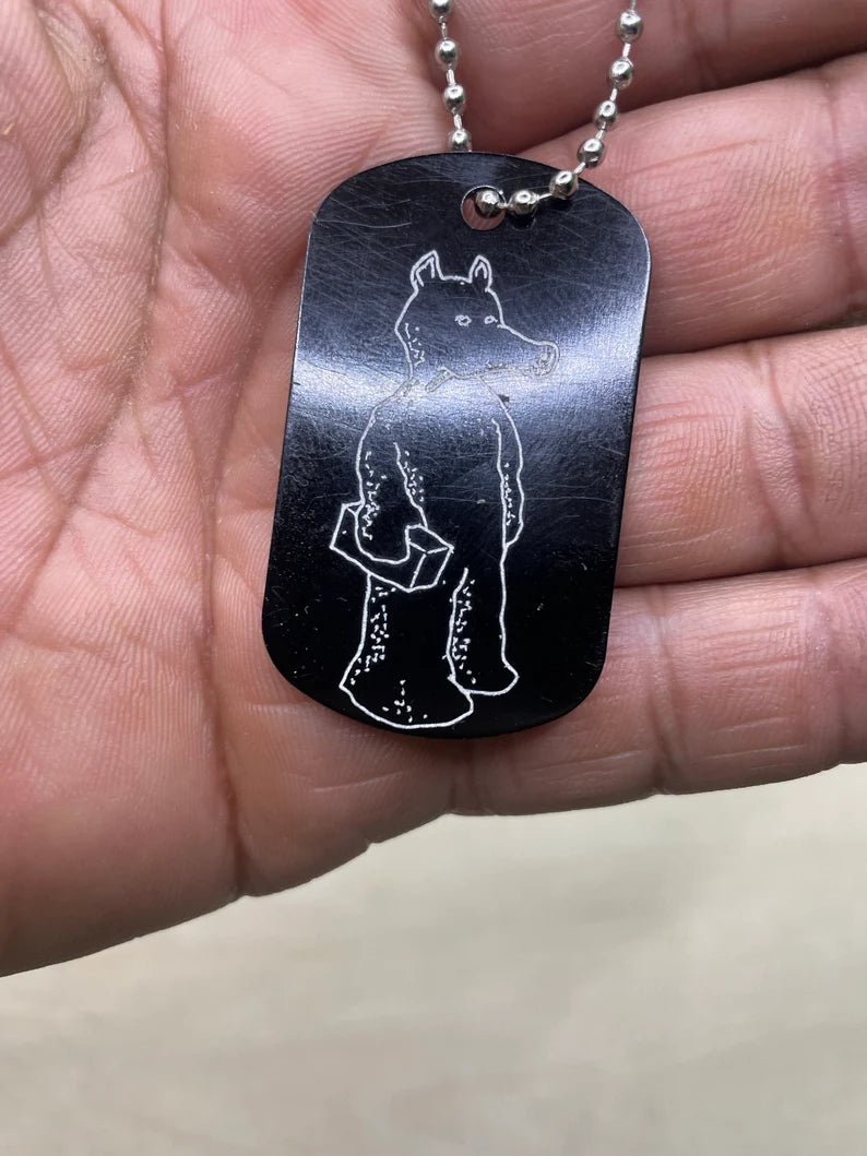 Quasimoto Madlib Dog Tag - Too Good Engravings