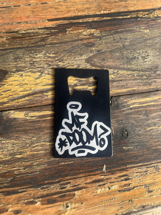 MF DOOM One Beer Bottle Opener - Too Good Engravings