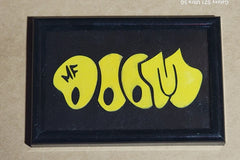 MF DOOM variety color Framed Picture 4x6 hand made Limited painted wood cut engraved - Too Good Engravings