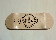 Tribe 4 Called Quest Fingerboard: Wooden Engraved words for Fun with other Accessories to Buy with your Fingerboard - Too Good Engravings