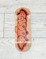 Mf Doom fingerboard : Wooden fingerboard - Too Good Engravings