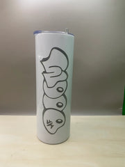 MF DOOM Custom Engraved Tumbler hiphop gift - Too Good Engravings