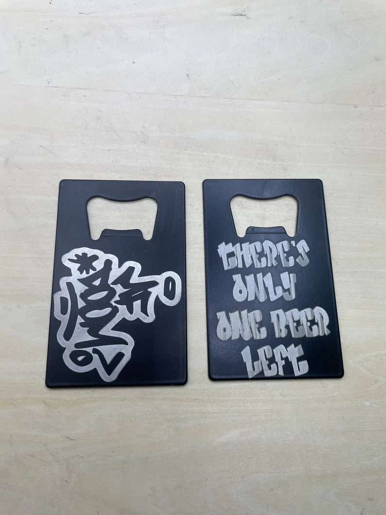 MF DOOM One Beer Bottle Opener - Too Good Engravings