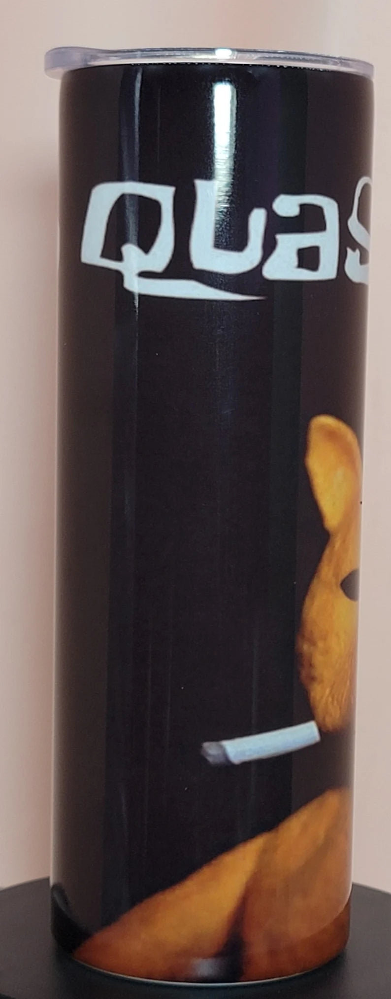 Quasimoto Hip Hop Character Tumbler's 20oz Coffee Cup Mug double wall Stainless Steel Skinny Tumbler with Straw - Too Good Engravings