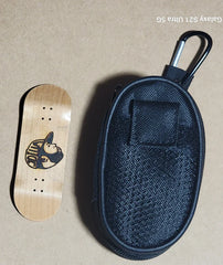 JDilla Fingerboard:Wood Engraved Fingerboard (skateboard) & Accessory and Suitcase bag - Too Good Engravings