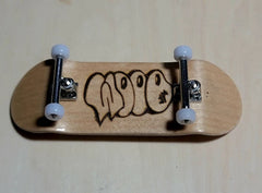 Doom Fingerboard:Wood Engraved Fingerboard (Skate board) & Accessory (different colors) and Suitcase bag (two colors) - Too Good Engravings