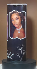 Your own Pictures collage Tumbler's 20oz and put your saying & front, has double wall Stainless Steel Skinny Tumbler with Lid and Straw - Too Good Engravings