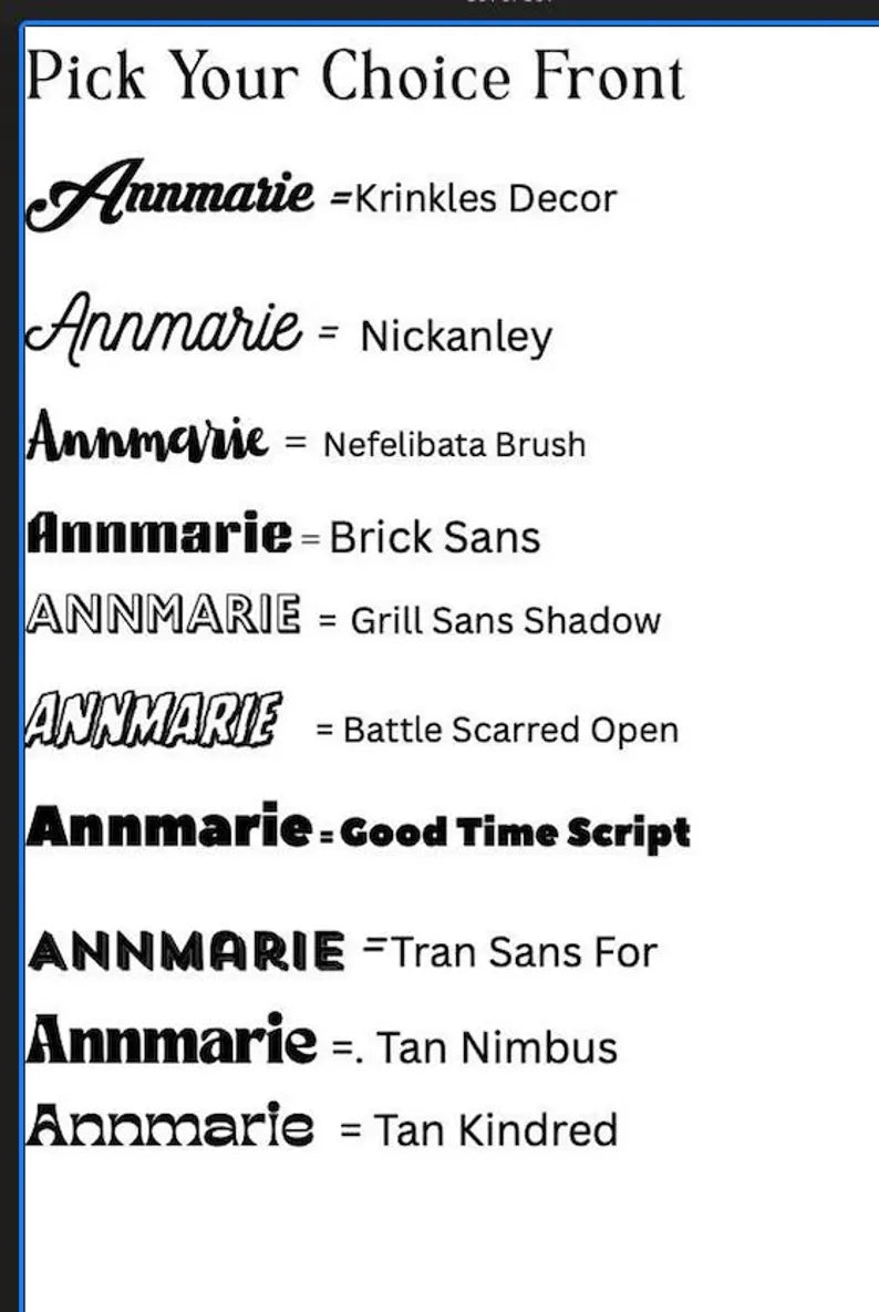 Pick Your Own Tumbler's 20oz Cup Design with Your Name, Your choice of front, double wall Stainless Steel with Lid and Straw - Too Good Engravings