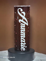 Pick Your Own Tumbler's 20oz Cup Design with Your Name, Your choice of front, double wall Stainless Steel with Lid and Straw - Too Good Engravings