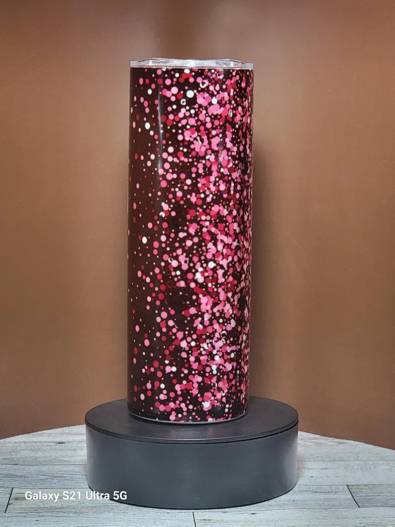 Pick Your Own Tumbler's 20oz Cup Design with Your Name, Your choice of front, double wall Stainless Steel with Lid and Straw - Too Good Engravings