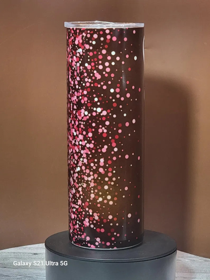 Pick Your Own Tumbler's 20oz Cup Design with Your Name, Your choice of front, double wall Stainless Steel with Lid and Straw - Too Good Engravings