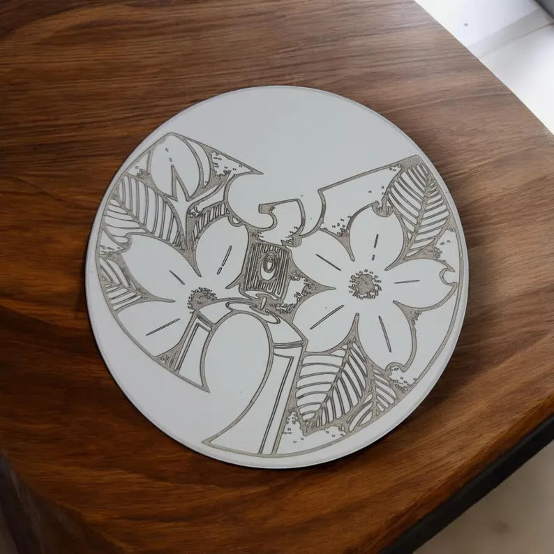 Wu-Tang Hip Hop Design with Ceramic Drink Coaster - Too Good Engravings
