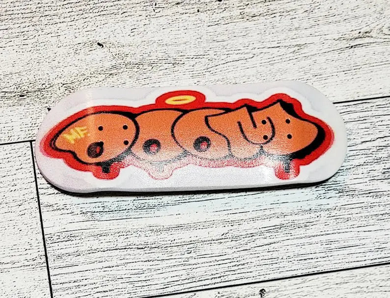 Mf Doom fingerboard : Wooden fingerboard - Too Good Engravings