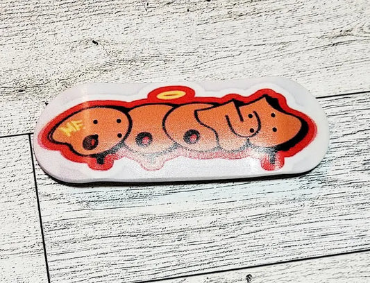 Mf Doom fingerboard : Wooden fingerboard - Too Good Engravings