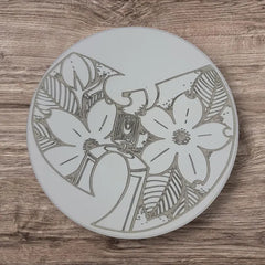 Wu-Tang Hip Hop Design with Ceramic Drink Coaster - Too Good Engravings