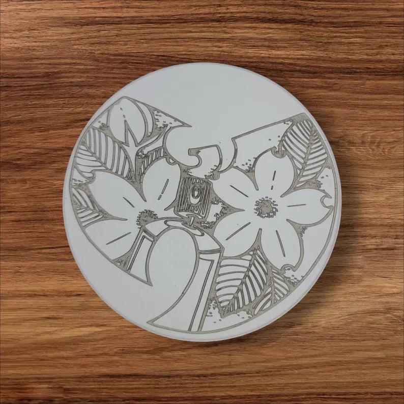 Wu-Tang Hip Hop Design with Ceramic Drink Coaster - Too Good Engravings