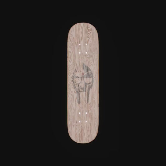 MF Doom Mask Fingerboard: Wood Engraved Fingerboard (skateboard)& Accessory (different colors) Suitcase bag ( two color)